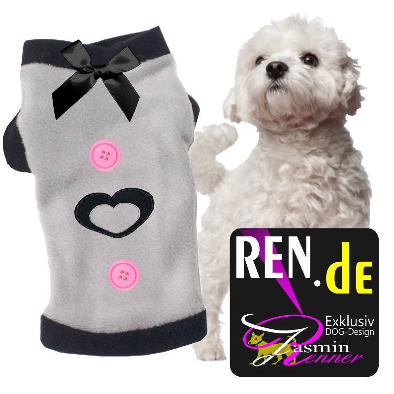 Artikel Nr-H08T70B__H08T70B-4__xxs,-fescher-pulli-fuer-hunde-in-der-farbe-grau-mit-schwarzem-kragen-und-buendchen-aus-edlem-fleece.-fleece-Nr-H08T70B-