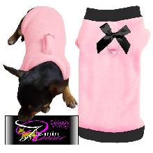 Artikel Nr-H09T46B__H09T46B-0__xxs,-reizender-hundepullover-in-der-farbe-rosa-mit-schwarzem-buendchen-und-kragen-aus-qualitaets-fleece-leinen-ring.-qualitaets-fleece-leinen-ring-Nr-H09T46B-