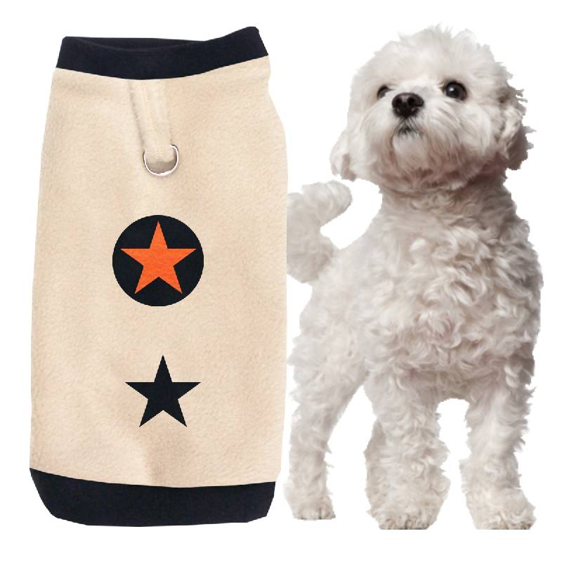 Artikel Nr-H09T62B__H09T62B-4__xxs,-weicher-und-warmer-pulli-fuer-hunde-in-camel-mit-schwarzem-buendchen-kragen-aus-fleece-stoff-d-ring.-fleece-stoff-d-ring-Nr-H09T62B-