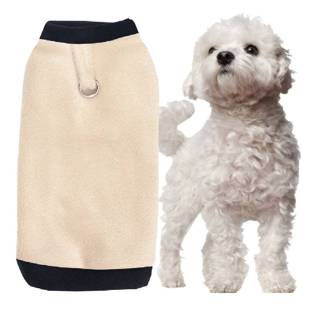 Artikel Nr-H71T06B__H71T06B-4__xxs,-flauschiger-pullover-fuer-kleine-hunde-in-der-farbe-camel-schwarz-aus-qualitaets-fleecestoff-mit-leinenring.-camel-schwarz-qualitaets-fleecestoff-leinenring-Nr-H71T06B-