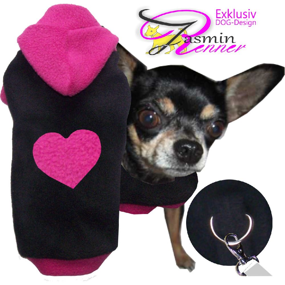 Artikel Nr-H80T87B__H80T87B-4__xxs,-flauschiger-pullover-mit-kaputze-u.-herz-in-der-farbe-schwarz-pink-aus-qualitaets-fleecestoff-leinenring.-u-schwarz-pink-qualitaets-fleecestoff-leinenring-Nr-H80T87B-