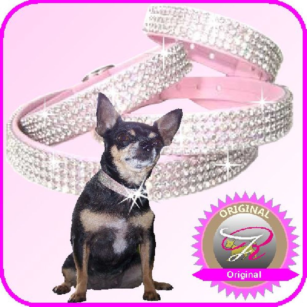 Artikel Nr-H81T23B__H81T23B-4__xxs,-15mm-strasshalsband-hundehalsband-mit-strass-4-reihig-in-schoenen-rosa.-xxs-4-reihig-rosa-Nr-H81T23B-